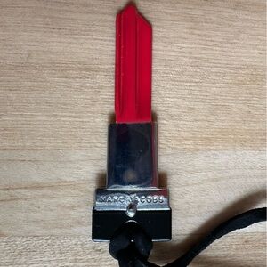 Marc Jacobs Red lipstick Necklace